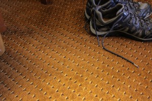 Floor with pill, white light