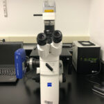 Microscope front view