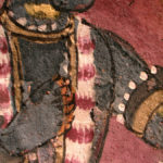 Detail of 17th century Indian painting, white light. #1960.53