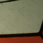 Comic book cover detail, white light