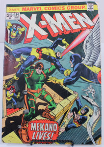 Cover of X-Men comic book from 1984