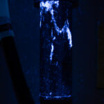 Lint LUV-R filter detail, ultraviolet fluorescence